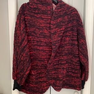 LuLaRoe Teddy Bear Jacket (Large- Fits 22-28)